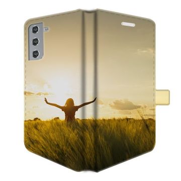 Samsung Galaxy S22 - Personalised Wallet Case (Full Printed)