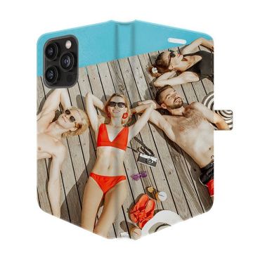 Iphone 15 Pro - Göra eget Plånboksfodral (Heltäckande Tryck)
