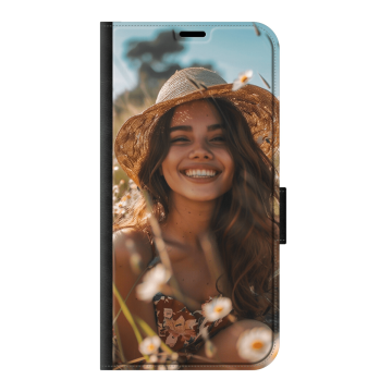 Iphone 16 Plus - Göra eget Plånboksfodral (Framsidestryck)