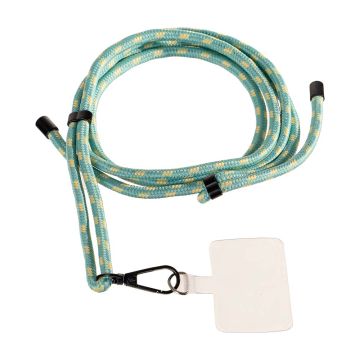 Phone Strap - Mintgrön & Gul