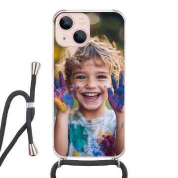 iPhone 13 Mini - Göra eget Mobilskal med Snöre (Crossbody)