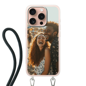 iPhone 16 Pro -  Göra eget Mobilskal med Snöre (Crossbody)