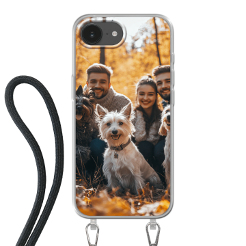 Iphone 16e - Göra eget Mobilskal med Snöre (Crossbody)
