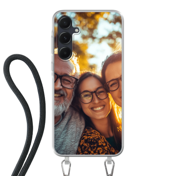 Samsung Galaxy A55 - Göra eget Mobilskal med Snöre (Crossbody)