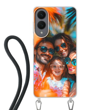 Samsung Galaxy S25 Edge - Göra eget Mobilskal med Snöre (Crossbody)