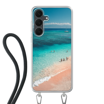 Samsung Galaxy S25 FE - Göra eget Mobilskal med Snöre (Crossbody)