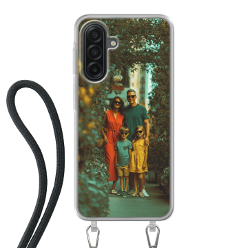 Samsung Galaxy A17 4G / A17 5G - Gör eget Mobilskal med Snöre (Crossbody)