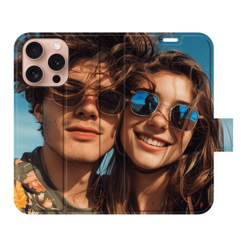Iphone 16 Pro - Göra eget Plånboksfodral (Heltäckande Tryck)