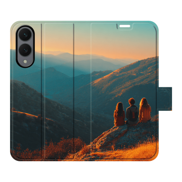 Samsung Galaxy S25 Edge - Göra eget Plånboksfodral (Heltäckande Tryck)
