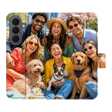 Samsung Galaxy S26 Plus - Göra eget Plånboksfodral (Heltäckande Tryck)