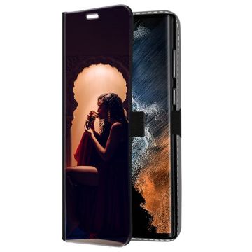 Samsung Galaxy S22 Ultra - Personalised Wallet Case (Front Printed)