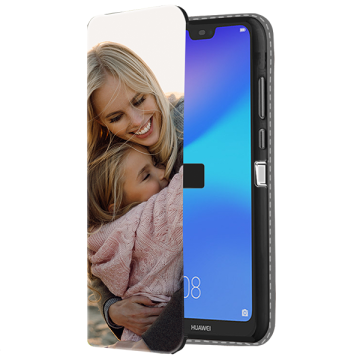 Huawei P20 Lite - Göra eget Plånboksfodral (Framsidestryck)