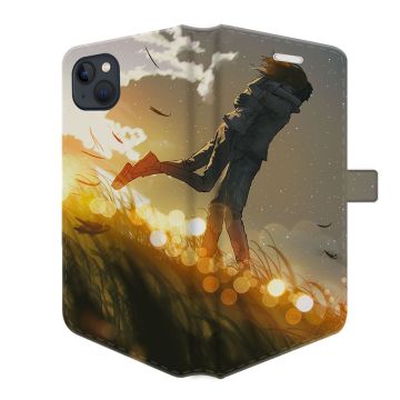 iPhone 14 - Personalised Wallet Case (Full Printed)