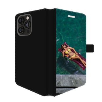 Iphone 15 Pro Max - Göra eget Plånboksfodral (Framsidestryck)