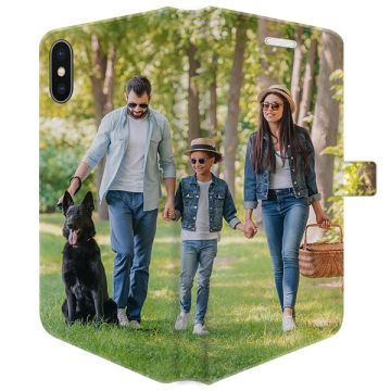 iPhone XS Max - Göra eget Plånboksfodral (Heltäckande Tryck)