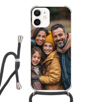 iPhone 12 Mini - Göra eget Mobilskal med Snöre (Crossbody)