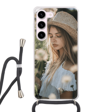 Samsung Galaxy S23 - Göra eget Mobilskal med Snöre (Crossbody)