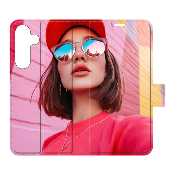 Samsung Galaxy S25 Plus - Göra eget Plånboksfodral (Heltäckande Tryck)